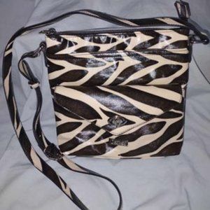 Carlos by Carlos Santana Zebra Crossbody